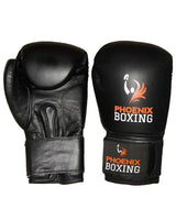 Black  PHOENIX BOXING Super Bag Gloves   (10 oz, 12 oz)