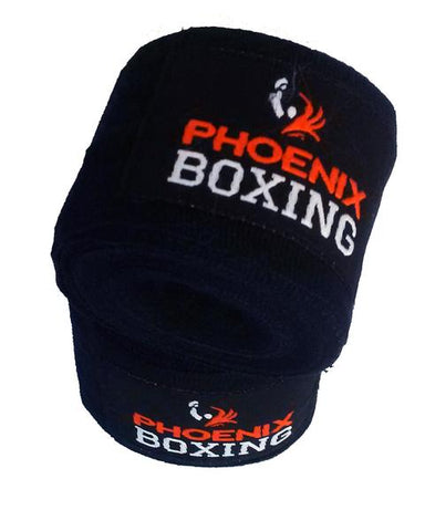 Black Phoenix Boxing Mexican HandWraps