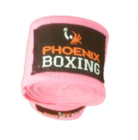 Pink Phoenix Boxing Mexican HandWraps