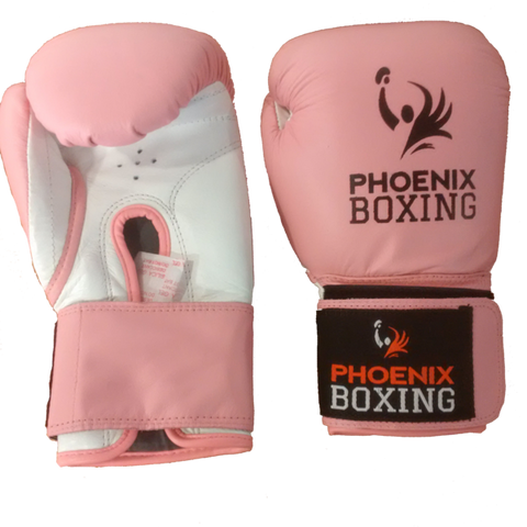 Pink  PHOENIX BOXING Super Bag Gloves   (10 oz, 12 oz)