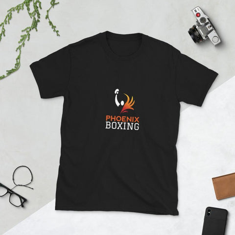 PHOENIX BOXING >> Black Unisex T-Shirt